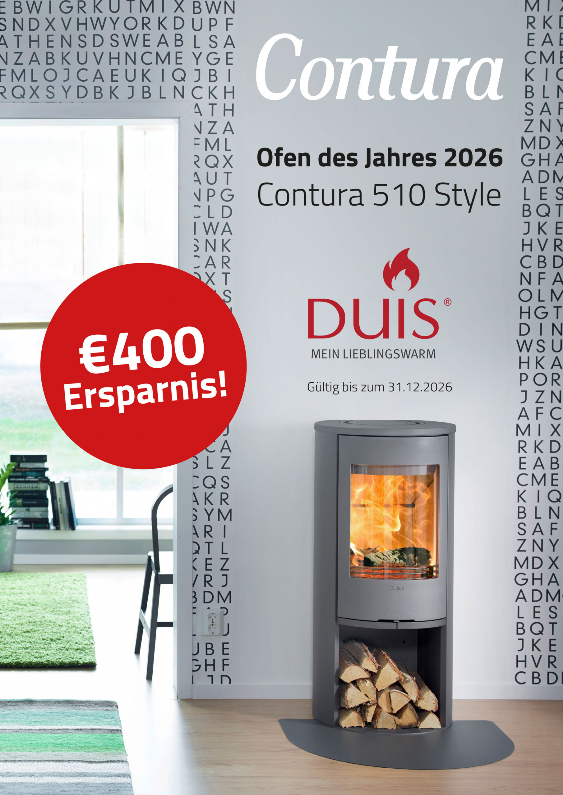 Contura 510 Style Ofen des Jahres 2026 bis zu 400€ sparen